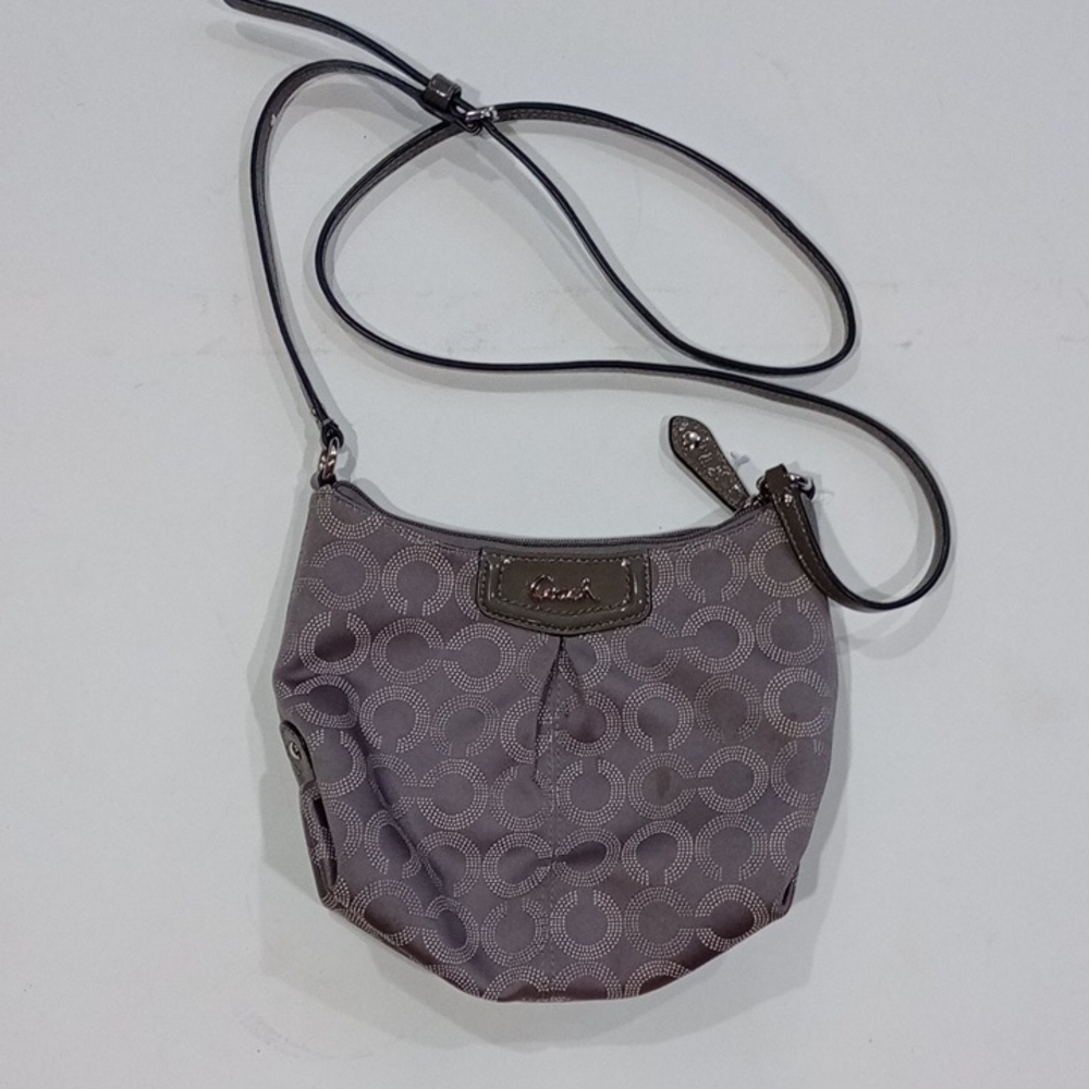 Elegant Gray Crossbody Bag